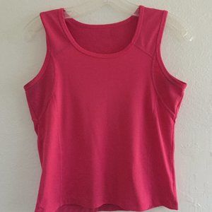 Pink athletic top size S